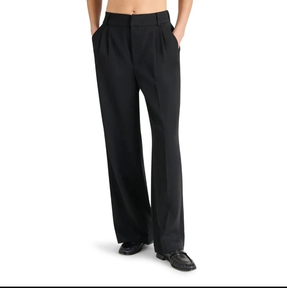 Elegant Black Women's Wide-Leg Pants